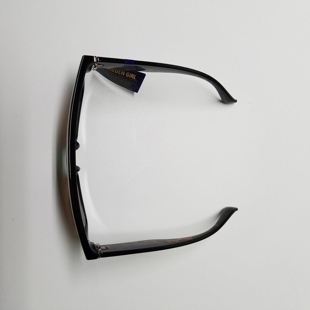 Retro Squared Sunglasses | Cheetah Print | 100% UV - Picture 3 of 10